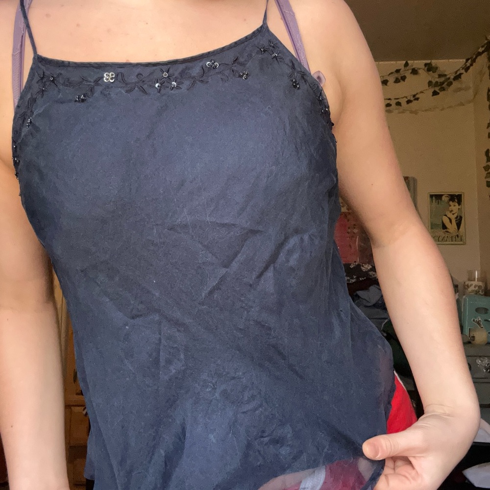 navy cami